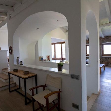 Villa Alba Esclusiva Villa Con Piscina A Sfioro E Vista Mozzafiato Sul Mare Куняна Екстериор снимка