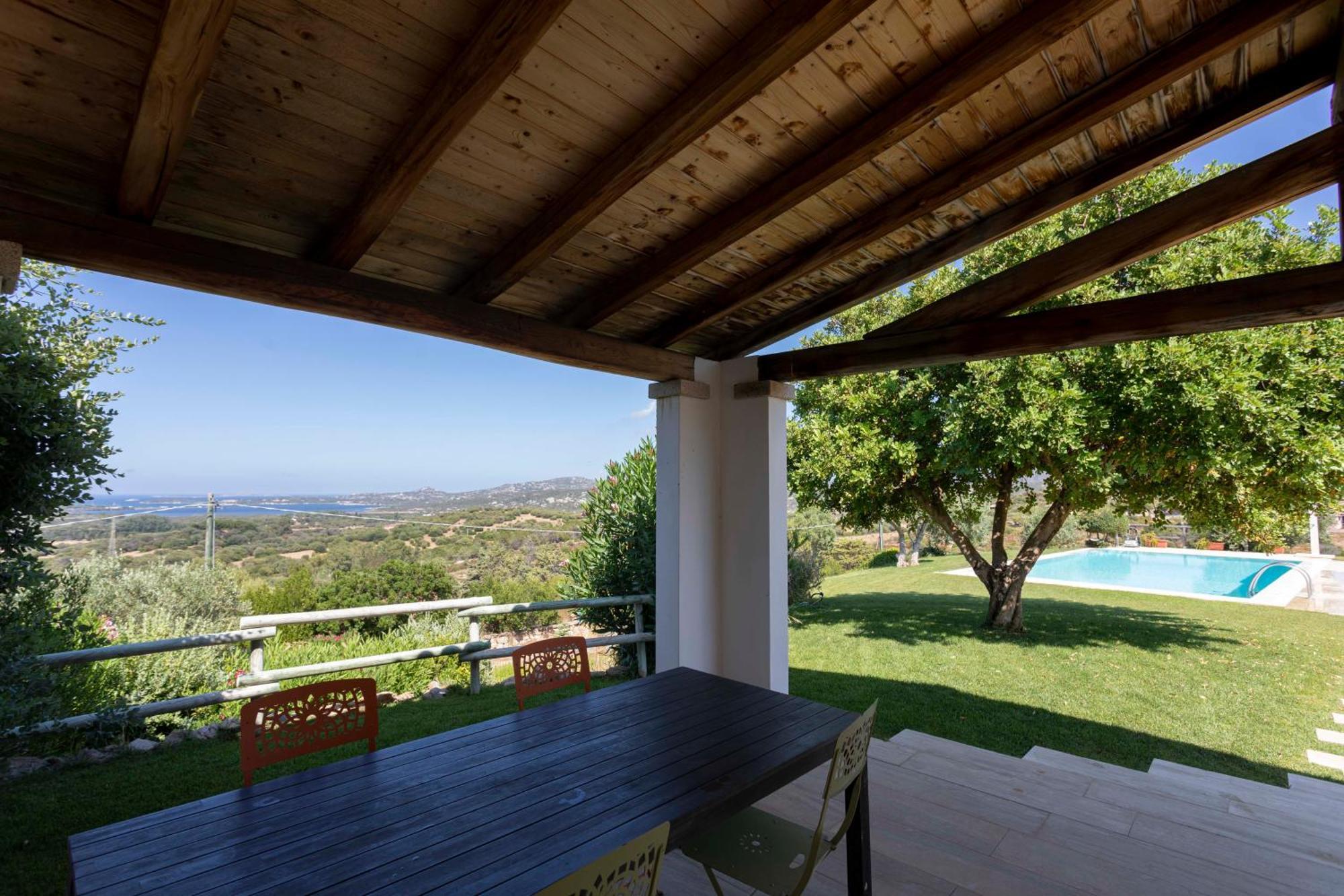 Villa Alba Esclusiva Villa Con Piscina A Sfioro E Vista Mozzafiato Sul Mare Куняна Екстериор снимка