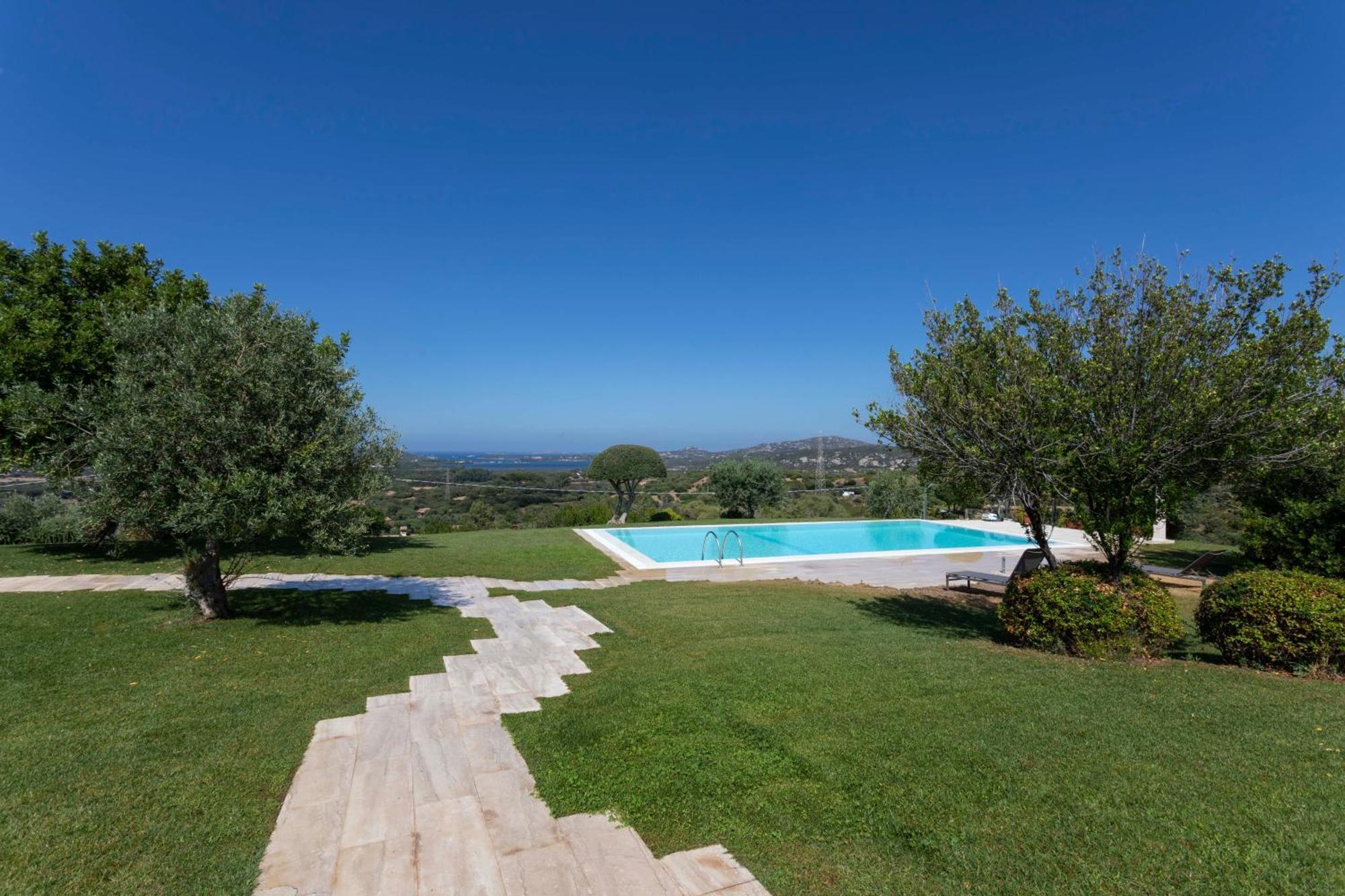 Villa Alba Esclusiva Villa Con Piscina A Sfioro E Vista Mozzafiato Sul Mare Куняна Екстериор снимка