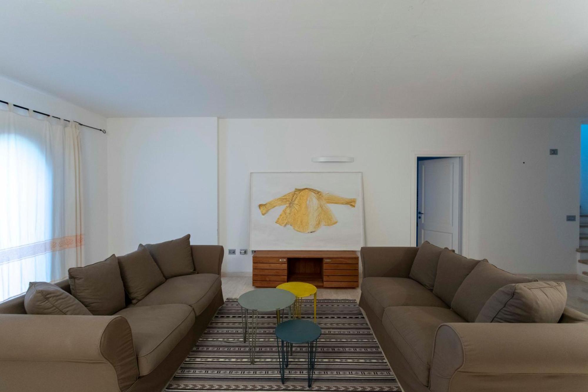 Villa Alba Esclusiva Villa Con Piscina A Sfioro E Vista Mozzafiato Sul Mare Куняна Екстериор снимка
